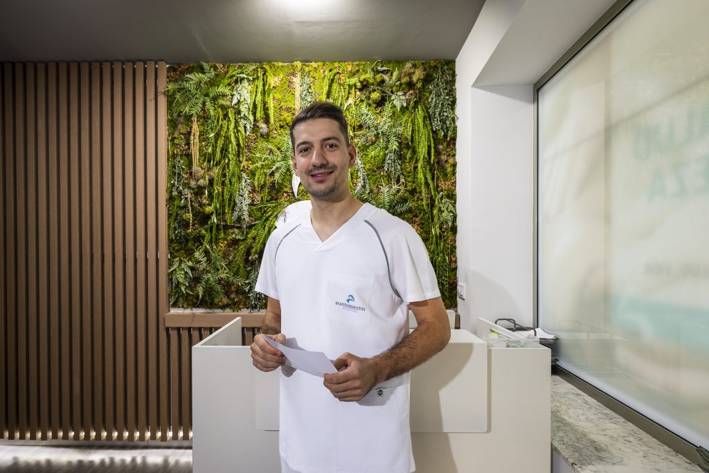 Recepción de la Clínica Arantxa Sanchis