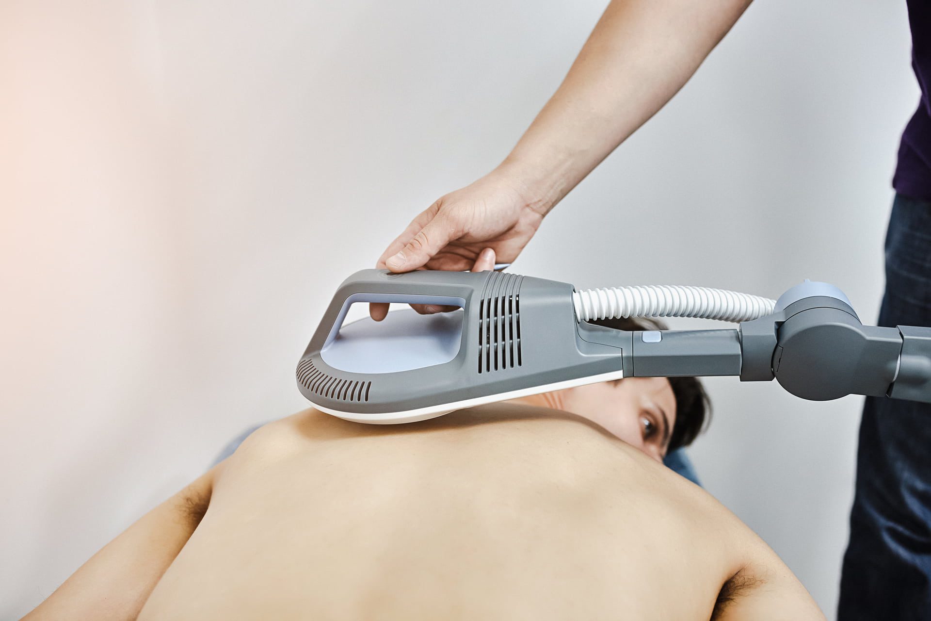 Tratamiento con SIS, Sistema Superinductivo, en fisioterapia